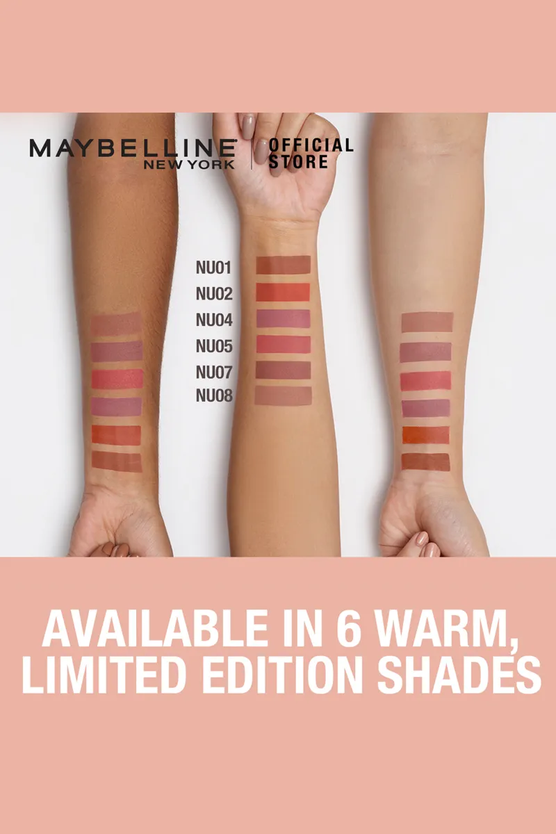 Sensational Liquid Matte Lipstick - NU 08 - Nude Shot