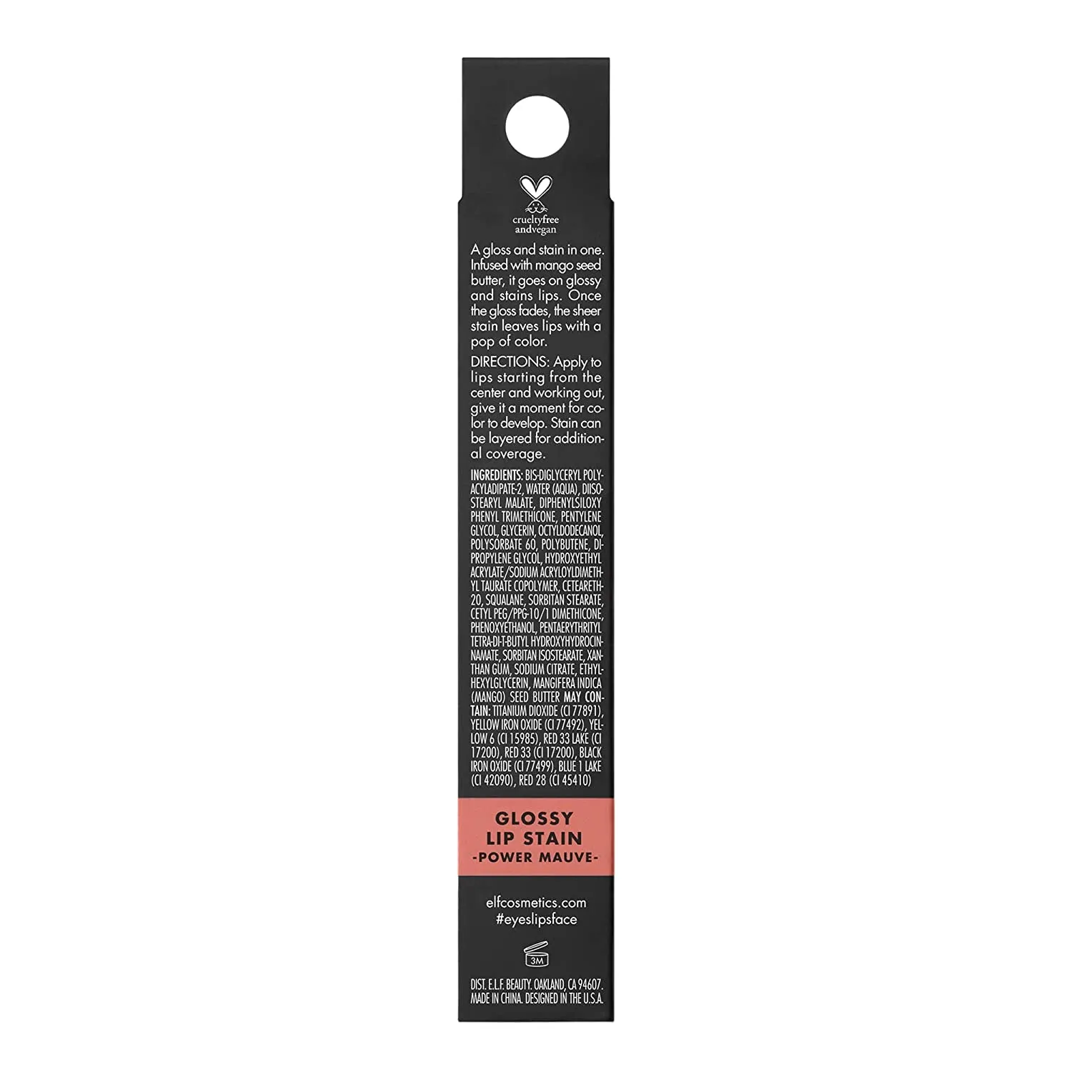 Sheer Glossy Lip Stain - Lightweight, Long-Lasting Color with a Touch of Shine, Power Mauves